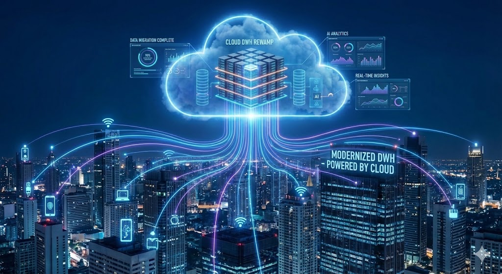 Banking data warehouse modernization project
